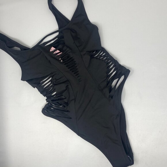 Agent Provocateur Dakotta Black Swimsuit AP3 Medium New - Picture 10 of 13